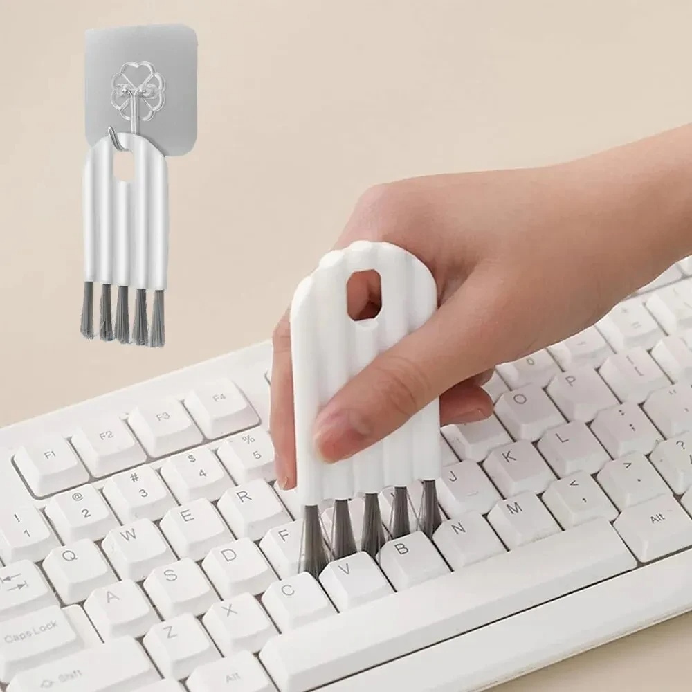 Keyboard Cover - فرشاة تنظيف متعددة الوظائف ومرنة للهواتف،