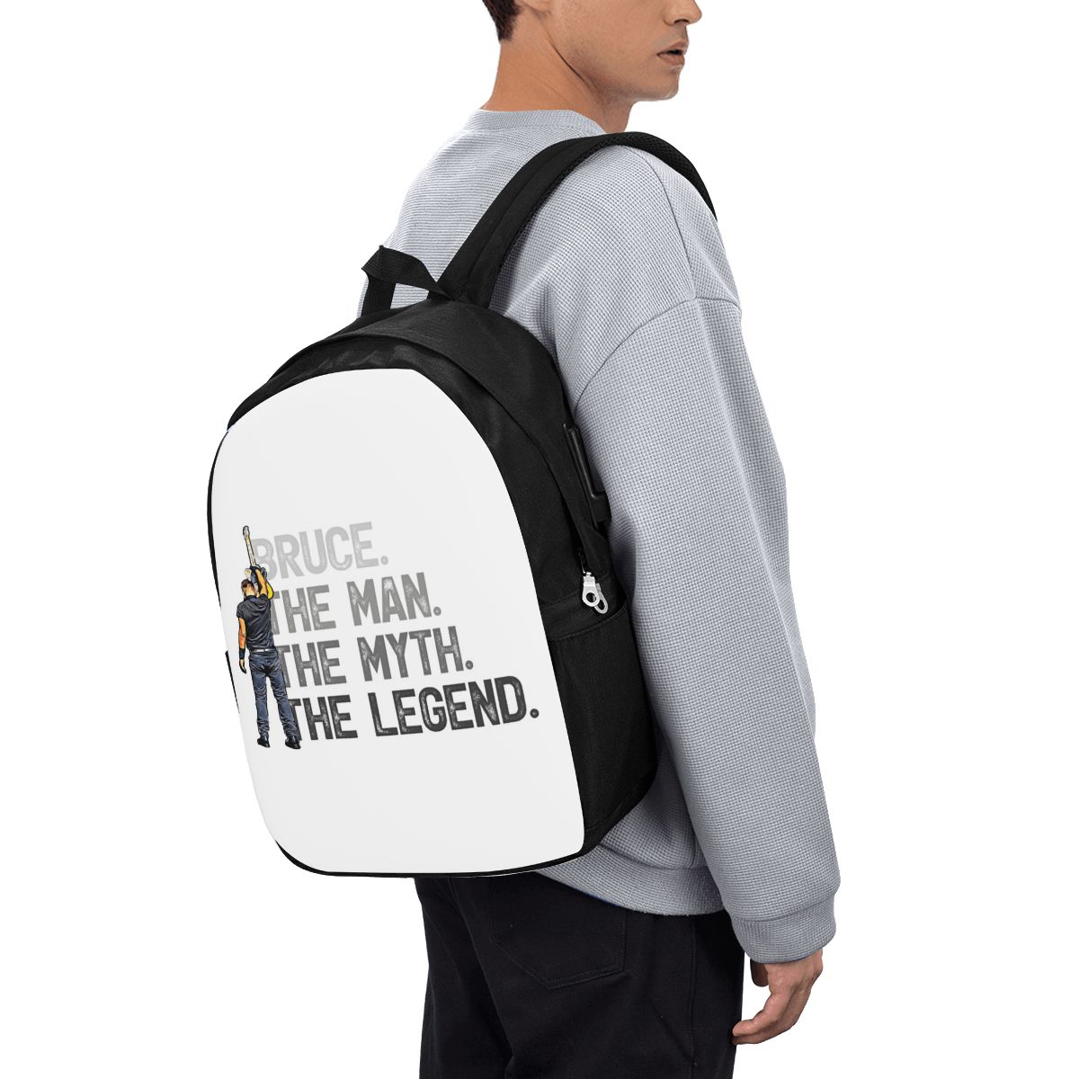 حقيبة ظهر بروس سبرينجستين للسف - مراجعة Laptop Bag وسعره