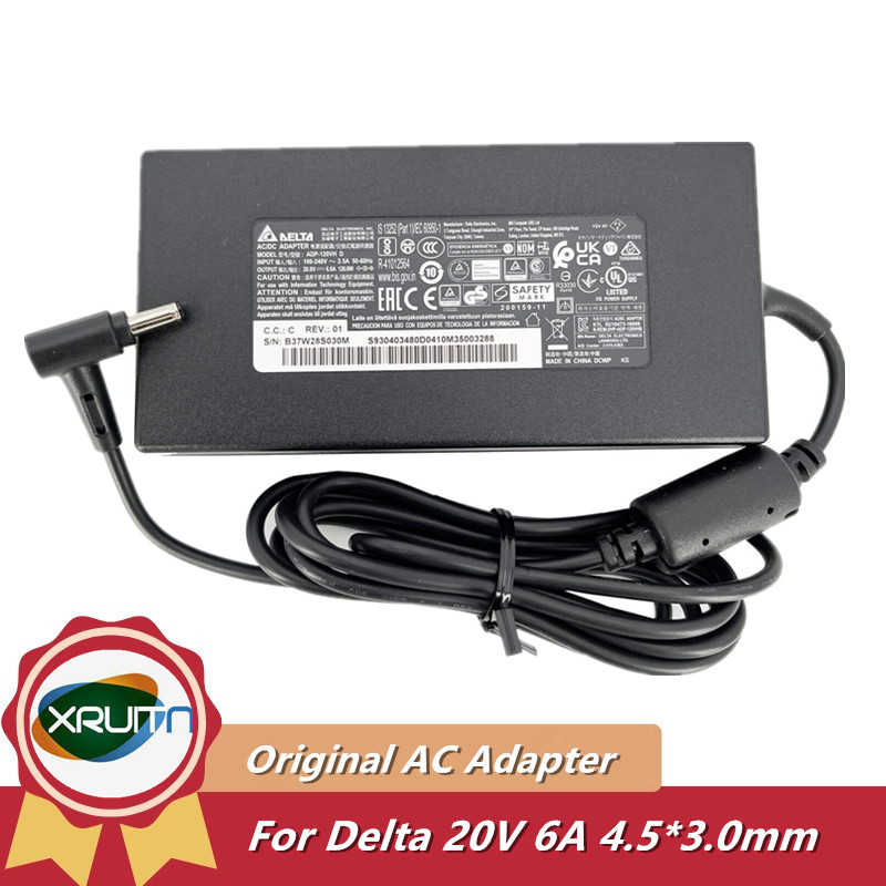 حقيقي دلتا ADP-120VH D 20 فولت - مراجعة Laptop Charger وسعره