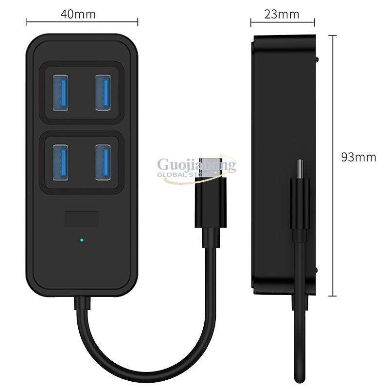 موزع USB3.0 عابر للحدود، محول  - مراجعة Usb Hub وسعره