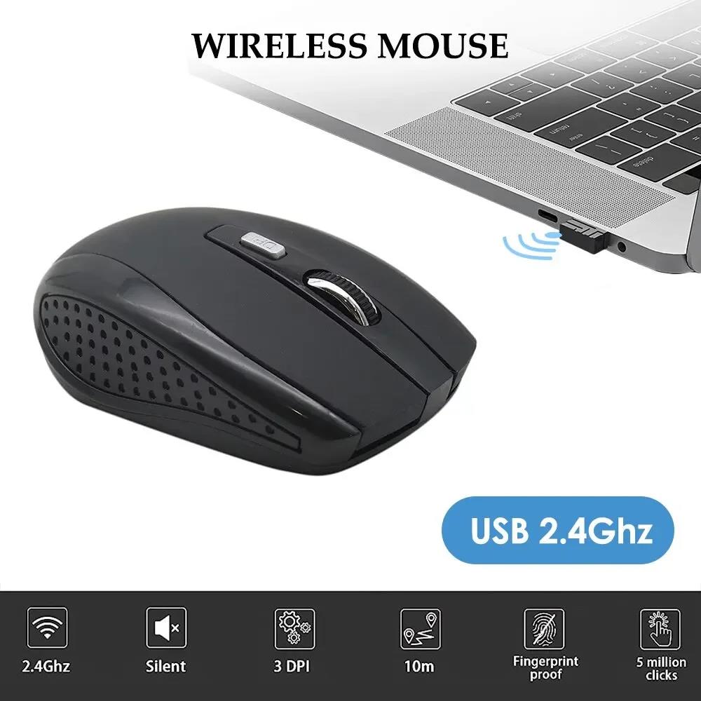 2.4G ماوس لاسلكي محمول بيئة ال - مراجعة Laptop Mouse وسعره