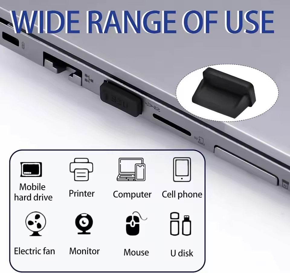 غطاء حماية من الغبار لمنفذ شحن - مراجعة Laptop Original Accessories وسعره